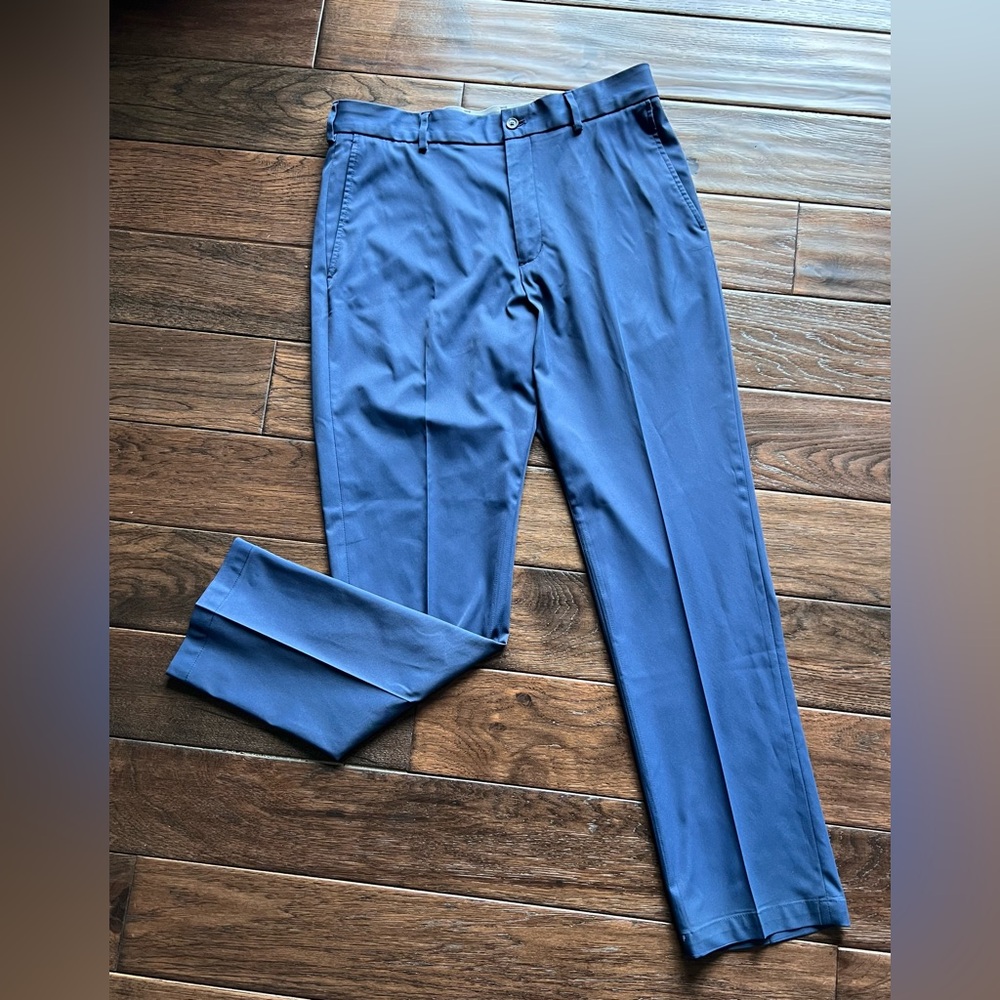 New WALTER Hagen 11 GOLF Pants 34 x 32 BLUE